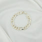 Figaro Chain Men Silver Bracelet