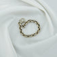 Men Padlock Chain Silver Bracelet