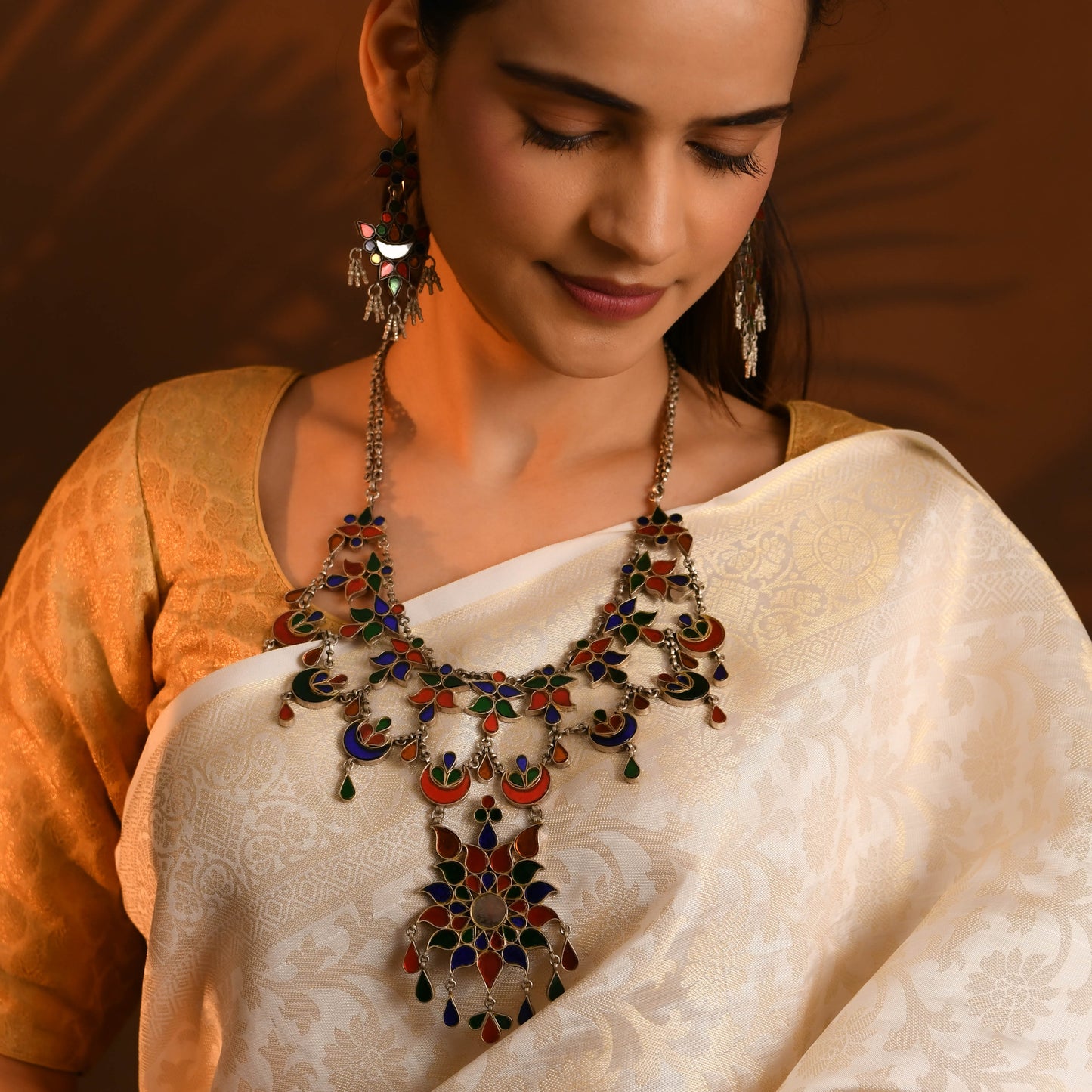 Madhu Chandrika Exquisite Necklace Set