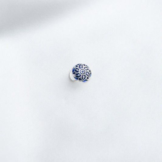 Neel Kanta Blue Meena Nose Pin