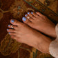 Baby Snake Silver Toe Rings