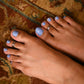 Sleek Silver Toe Rings