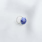 Neel Kamal Blue Meena Nose pin