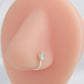 Natural Moonstone Nose Pin