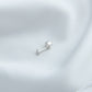 Natural Moonstone Nose Pin