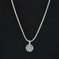 Compass Silver Necklace