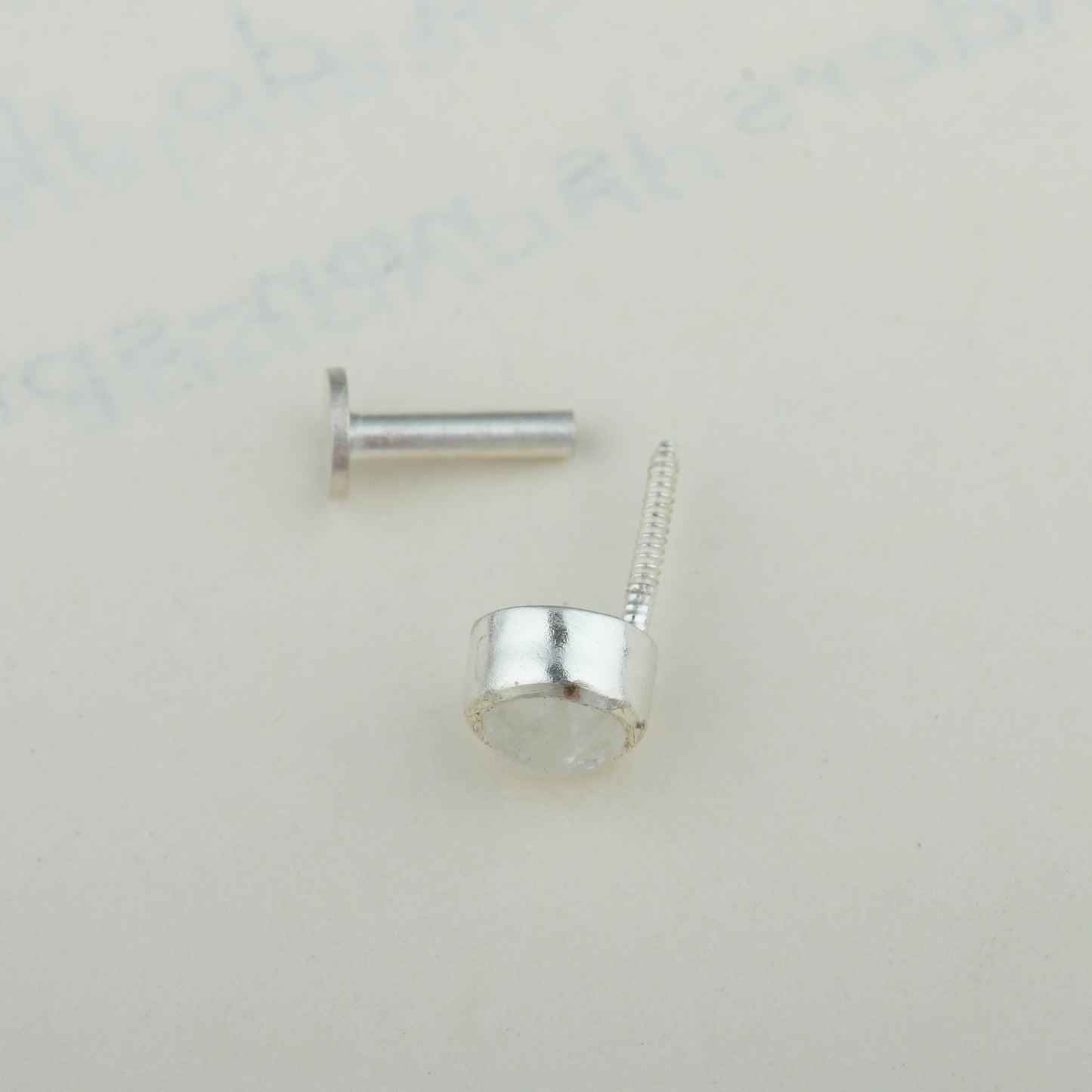 Natural Moonstone Nose Pin