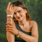 "Razia" Silver Bangle