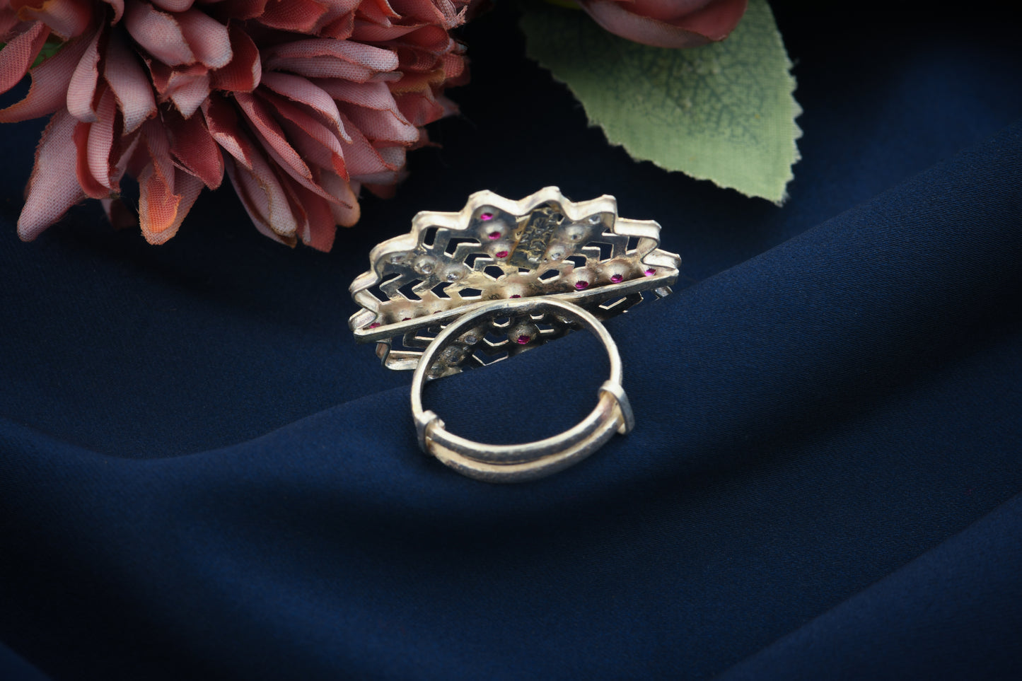 Gulbahar Purani Dilli Silver Ring