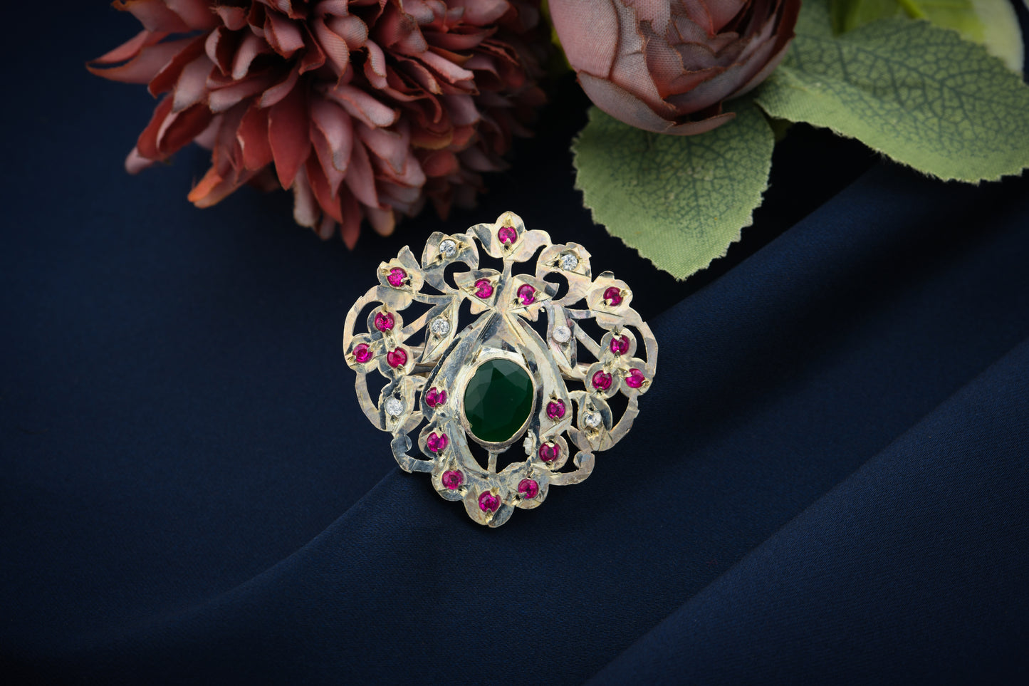 Noorie Purani Dilli Silver Ring