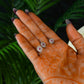 Rose Radiance Silver Nose Pin