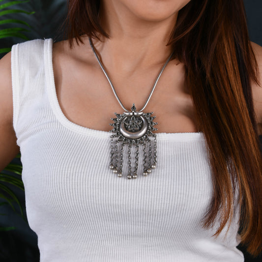 Sheesh Mahal Silver Pendant