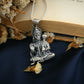 3D Sitting Hanuman Pendant