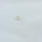 Natural Peridot Silver Nose Pin