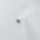 Rose Radiance Silver Nose Pin