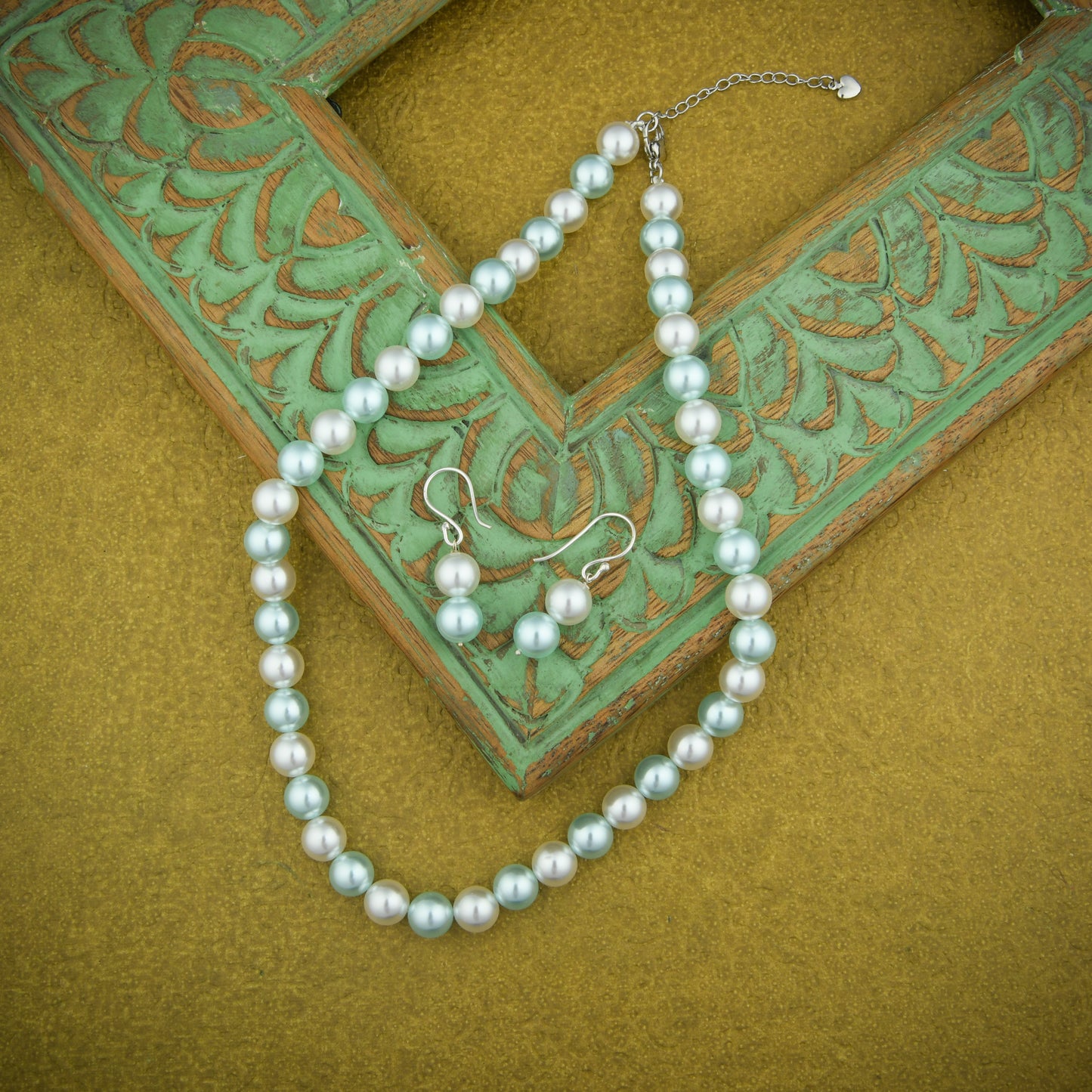 Ocean Mist Pearls Necklace Set