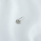 Sky Vision CZ silver Nose Pin
