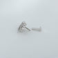Sky Vision CZ silver Nose Pin