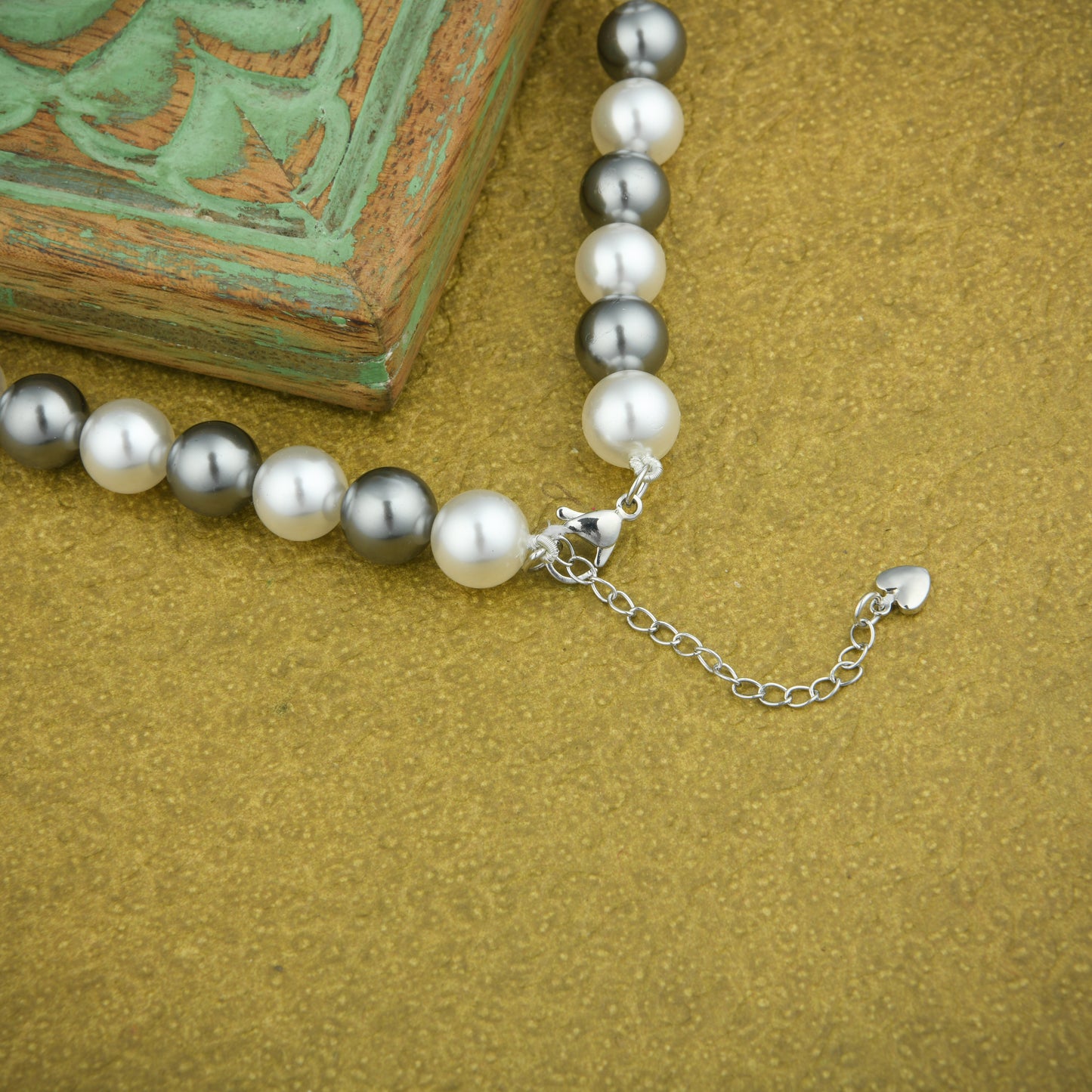 Moonlit Mist Pearls Necklace Set