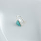 Natural Turquoise Nose Pin