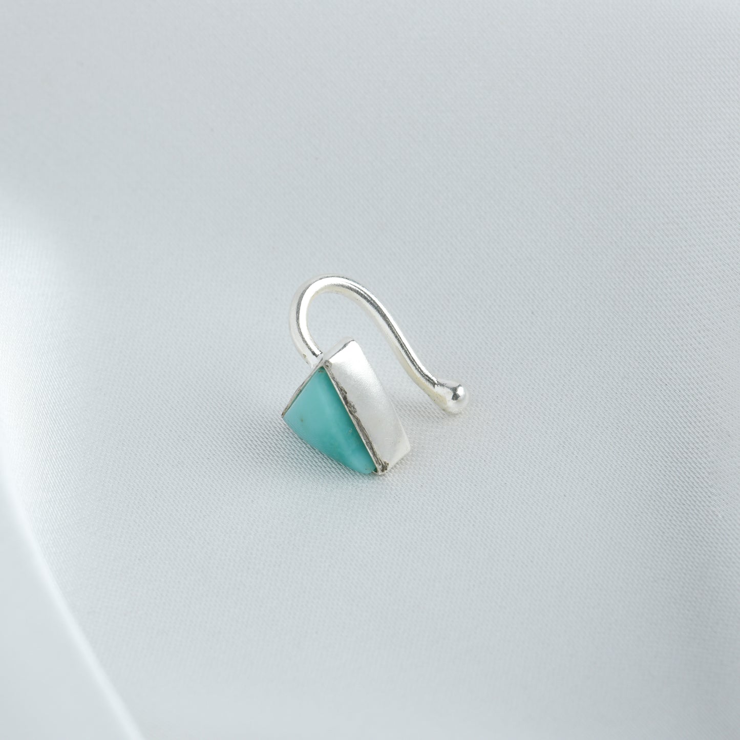 Natural Turquoise Nose Pin