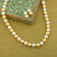 Golden Glow Pearl Necklace Set