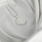 Indian Ocean MOP And Silver Fish Pendant
