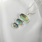 Lagoon Trinity Abalone And Silver Pendant