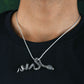 Silver Serpentine Pendant