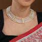 Vaijayanti Layered Pearl Necklace