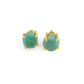 Uncut Amazonite Studs
