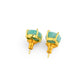 Uncut Amazonite Studs