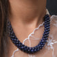 Lapis Lazuli Rope Necklace