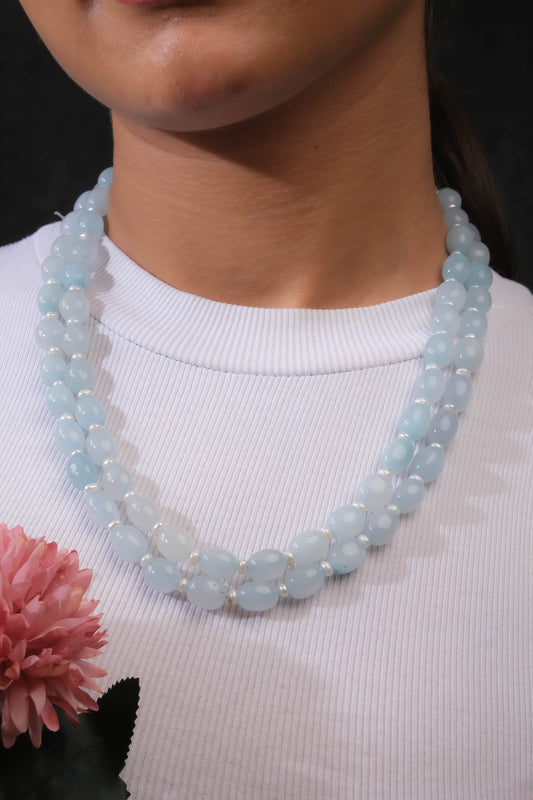 Cloud Dance doble Layered Necklace