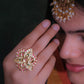 Purani Dillli Gold Plated Silver Ring (1)