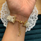 Braided Pearl Bracelet (Gold-Plated)