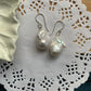 Baroque Pearl Earrings (Silver)