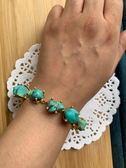 Natural Turquoise Bracelet