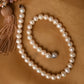 Classic Freshwater Pearls Necklace (10 mm) and Studs (11 mm) Set