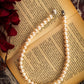 Classic Freshwater Pearls Necklace (10 mm) and Studs (11 mm) Set
