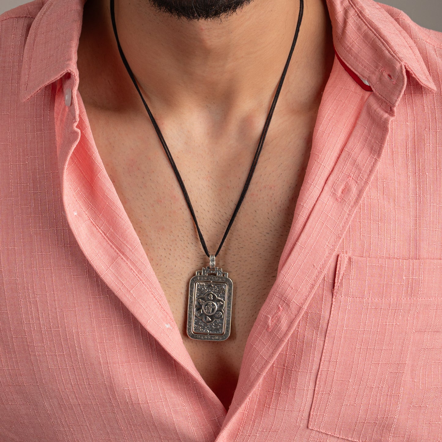 Revolving Tibetan Chakra Pendant