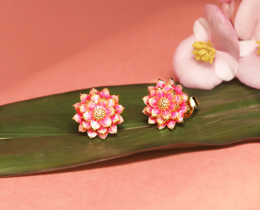 Mystical Lotus Studs