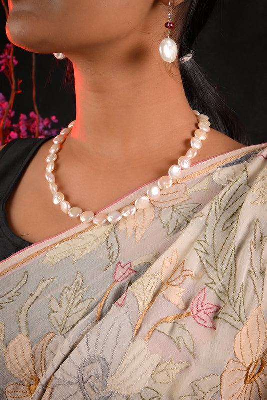 Royal Coin Pearl Necklace