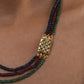 Tricolour Quartz Beads Necklace