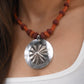 Tribal Silver Pendant Necklace