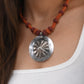 Tribal Silver Pendant Necklace