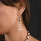 Silver Beads And Pearls Necklace