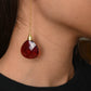 Ruby Drop Earrings