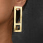 Modern Vibes Gold-Plated Earrings