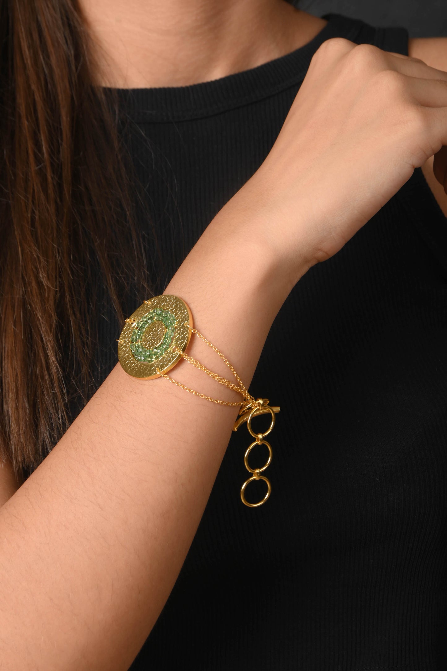 Indus Valley Gold-Plated Bracelet